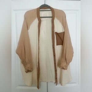 Aerie Pool-to-Party Cover Up Shirt